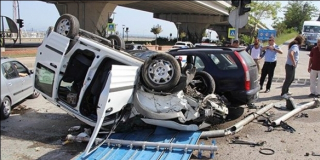 Son 10 yılda 11 milyon 361 bin trafik kazası oldu