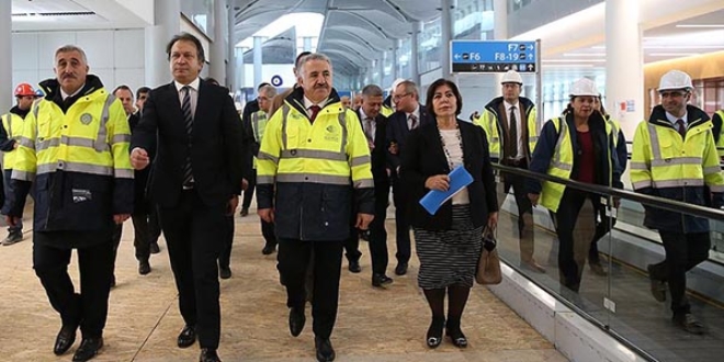 Yeni Havalimanı'nın yüzde 73'ü tamamlandı
