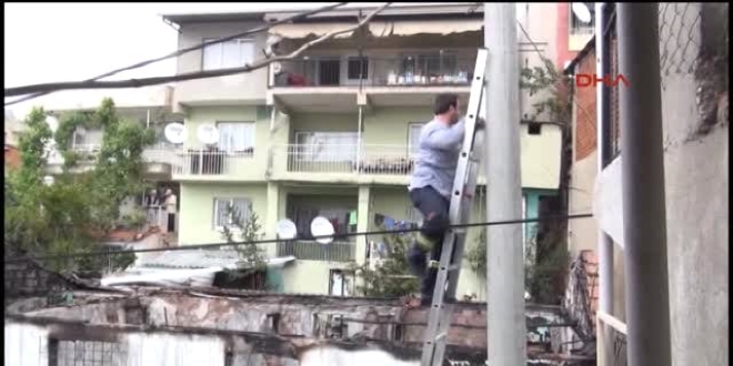 Ev yang�n�nda 2 ya��ndaki �ocuk �ld�