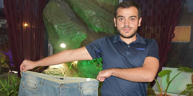Kilosu yüzünden kıyafet bulamayınca 60 kilo verdi