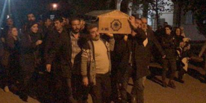 Teröristin cenazesine HDP'li miletvekilleri katıldı