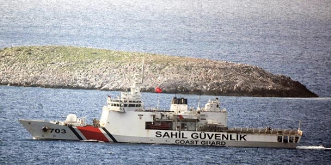 Yunan sahil güvenlik botları, Kardak'a yaklaştırılmadı
