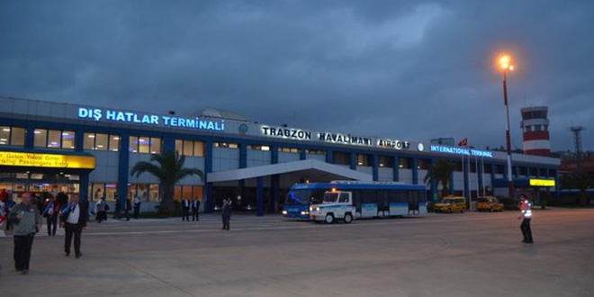 Trabzon Havaliman'n 3.5 milyon kii kulland