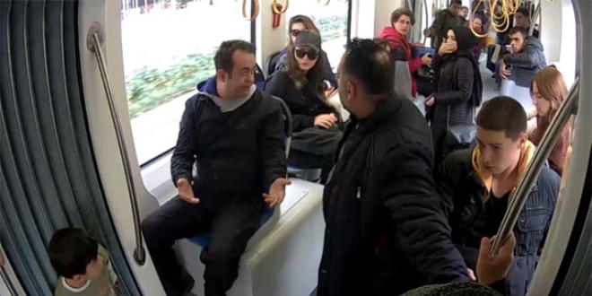 Tramvay'daki sosyal deney ortalığı karıştırdı