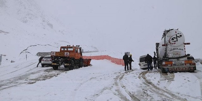 Kastamonu'da 117 k�y yolu ula��ma kapand�