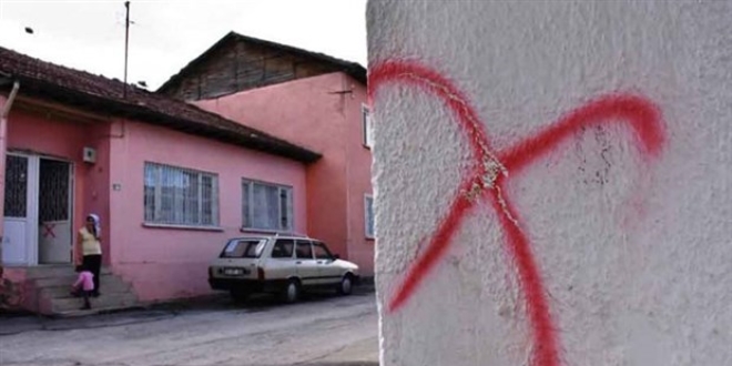 Malatya'da bazı evlerin işaretlendiği iddiası