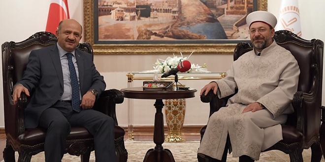 Başbakan Yardımcısı Işık'tan Diyanet'e ziyaret