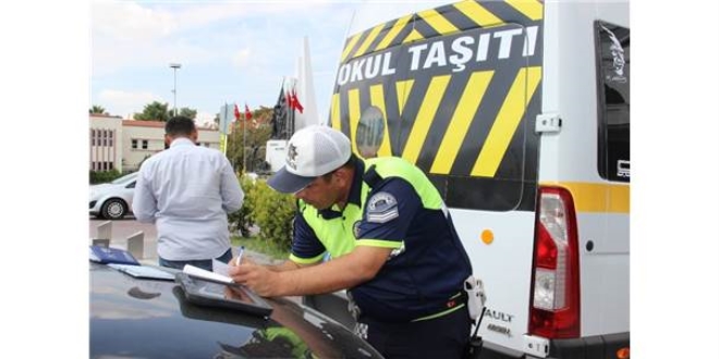 Bingöl'de okul servislerine ceza