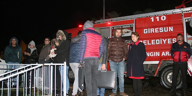 �niversite binas�nda yang�n pani�i