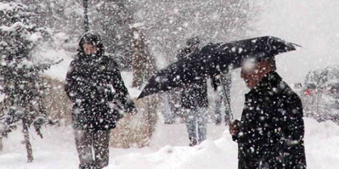 Meteoroloji'den yoğun kar yağış uyarısı-haritalı