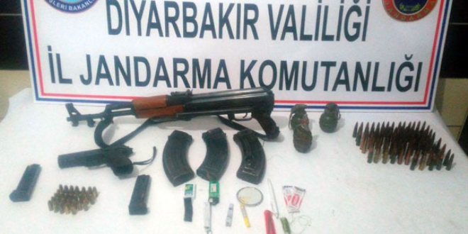 Diyarbakr'da 1 PKK'l terrist l ele geirildi
