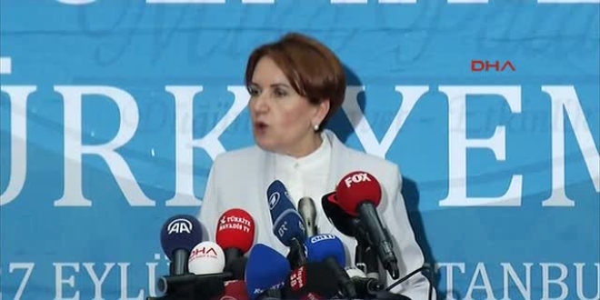 Akşener: İYİ Parti, hepinizin tercihine sunulmuş bir üçüncü yol