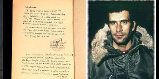 Deniz Gezmiş'in idam belgeleri artık Ulucanlar Cezaevi'nde