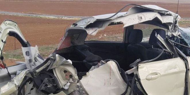 anlurfa'daki trafik kazasnda 1 asker hayatn kaybetti