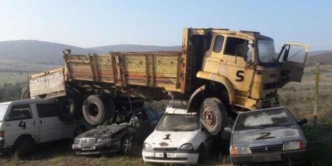 İBB hurda araçları toplamaya başladı