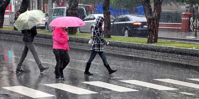 Meteoroloji'den kuvvetli yağış uyarısı-haritalı