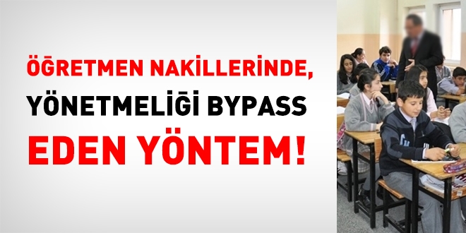 Öğretmenler yönetici atamayı yer değiştirme olarak kullanıyor