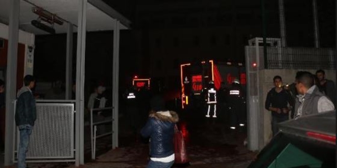 Namık Kemal Üniversitesinde yangın paniği