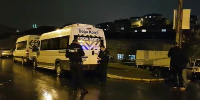 İstanbul'da okul servisine silahlı saldırı: 1 ölü, 1 yaralı