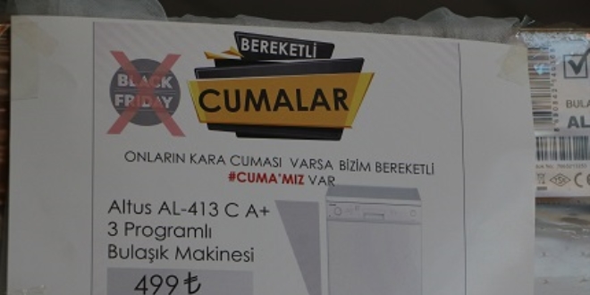 Esnaftan 'Bereketli Cuma' kampanyası