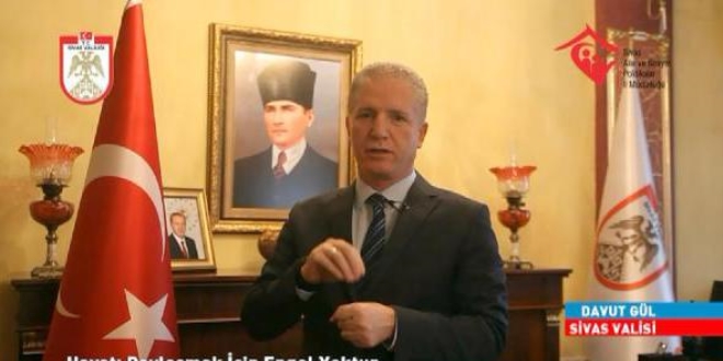 Sivas il yöneticilerinden engelliler klibi
