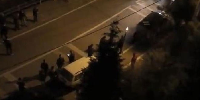 Trabzon'da havaya ate aan magandalar iin Vali devreye girdi
