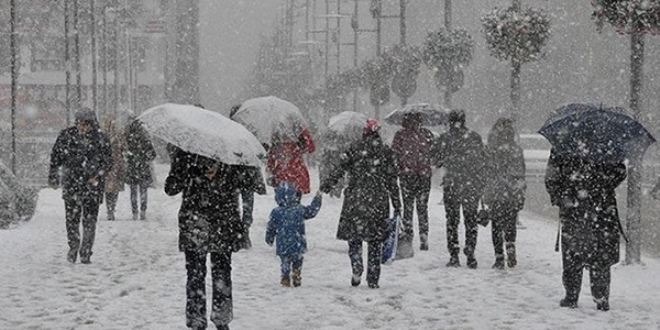 Meteoroloji'den yoğun 'kar yağışı' uyarısı-haritalı