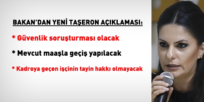 Kadroya geçiş mevcut maaşlarla olacak