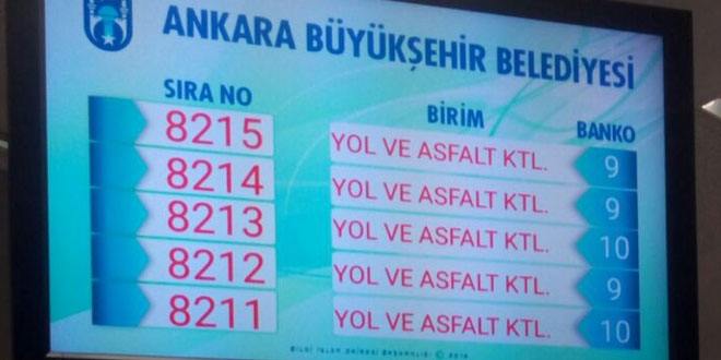 Ankara büyükşehir belediyesi asfalt parası kalktımı