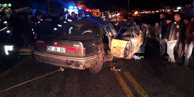 Trabzon'daki trafik kazasında ölenlerin kimlikleri belirlendi