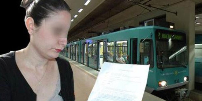 Metrodaki hakarete 3 bin 480 lira para cezası