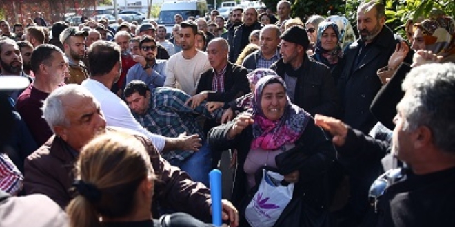 Arsa ihalesindeki arbedeye biber gazlı müdahale