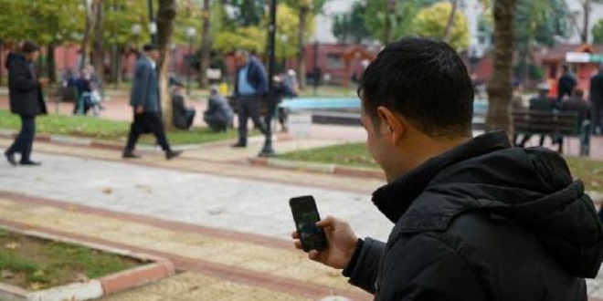 Adıyaman'da parklarda ücretsiz internet