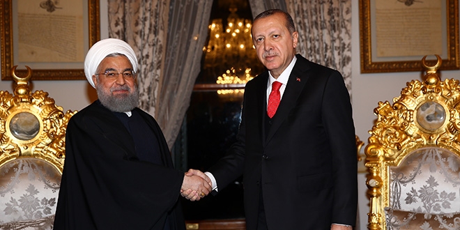 Erdoğan-Ruhani görüşmesi sona erdi