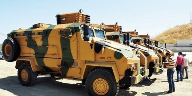 Hakkari emniyetine 10 zırhlı araç takviyesi