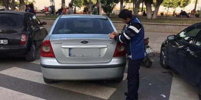 Engellilere, engel olan araçlara ceza