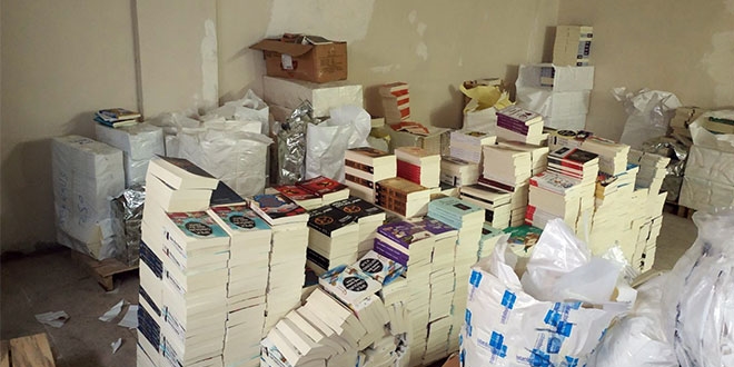 İstanbul'da 60 bin korsan kitap ele geçirildi