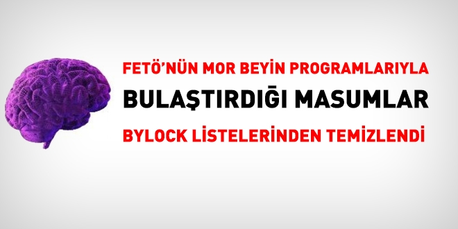 Bylock listelerindeki FET kumpas temizleniyor