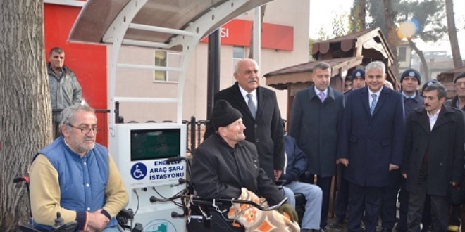 Engellilerin şarj engeli kalktı