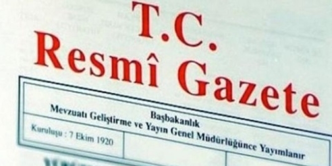 Milletlerarası Anlaşma resmi gazetede yer aldı