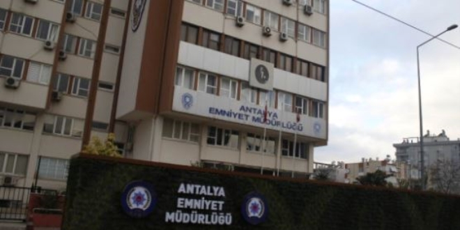 Antalya Emniyeti'nden 'cinsel taciz' açıklaması