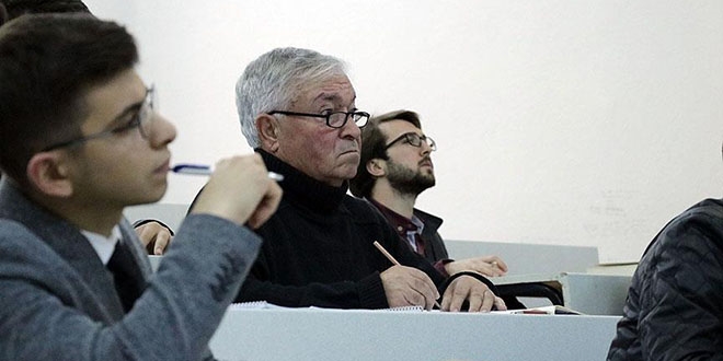 'Hasan komutan' 49 yıl sonra yeniden fakültede
