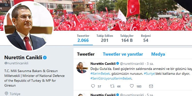 Bakanlar 'Kerim bebeği' unutmadı