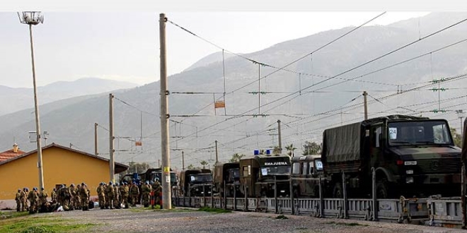 Sınırda dikkat çeken hareketlilik