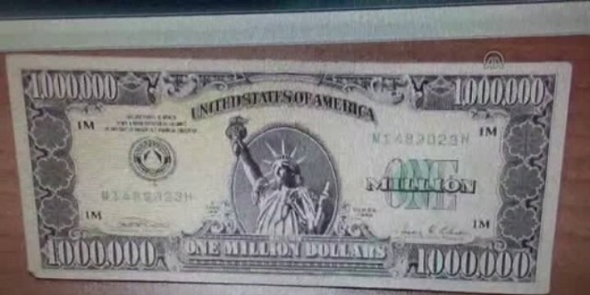 Eskiehir'de bir milyon dolarlk 2 banknot ele geirildi