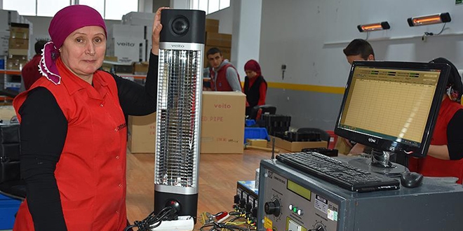Trabzon'dan 55 lkeye elektrikli stc ihracat