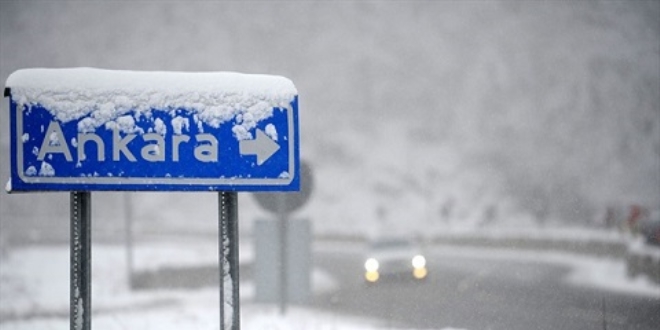 Ankara'da yarn kar ya bekleniyor- Harital