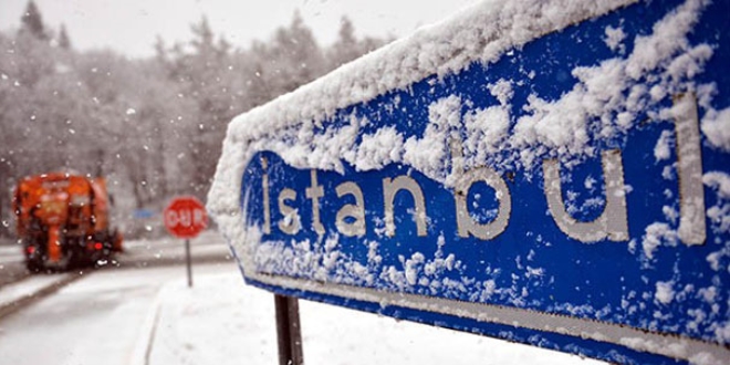 �stanbul'da kar ya���� ba�lad�