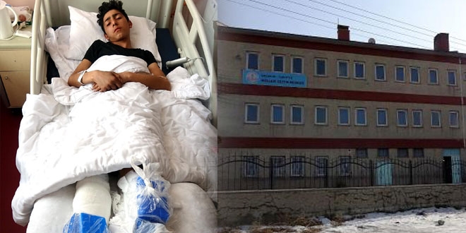İddia'ya girdi, eğitim merkezi'nin ikinci katından atladı