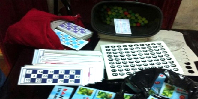Jandarmadan tombala baskını: 27 gözaltı